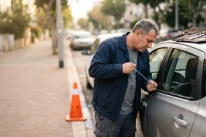 מנעולן רכב - פתיחת רכב נעול בכלים ייעודיים