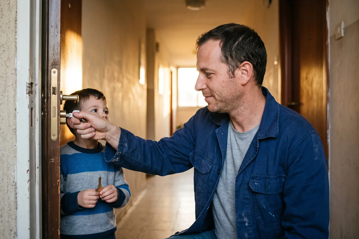 החלפת מנעולים באלעד והתקנת צילינדר חדש בדלת הכניסה