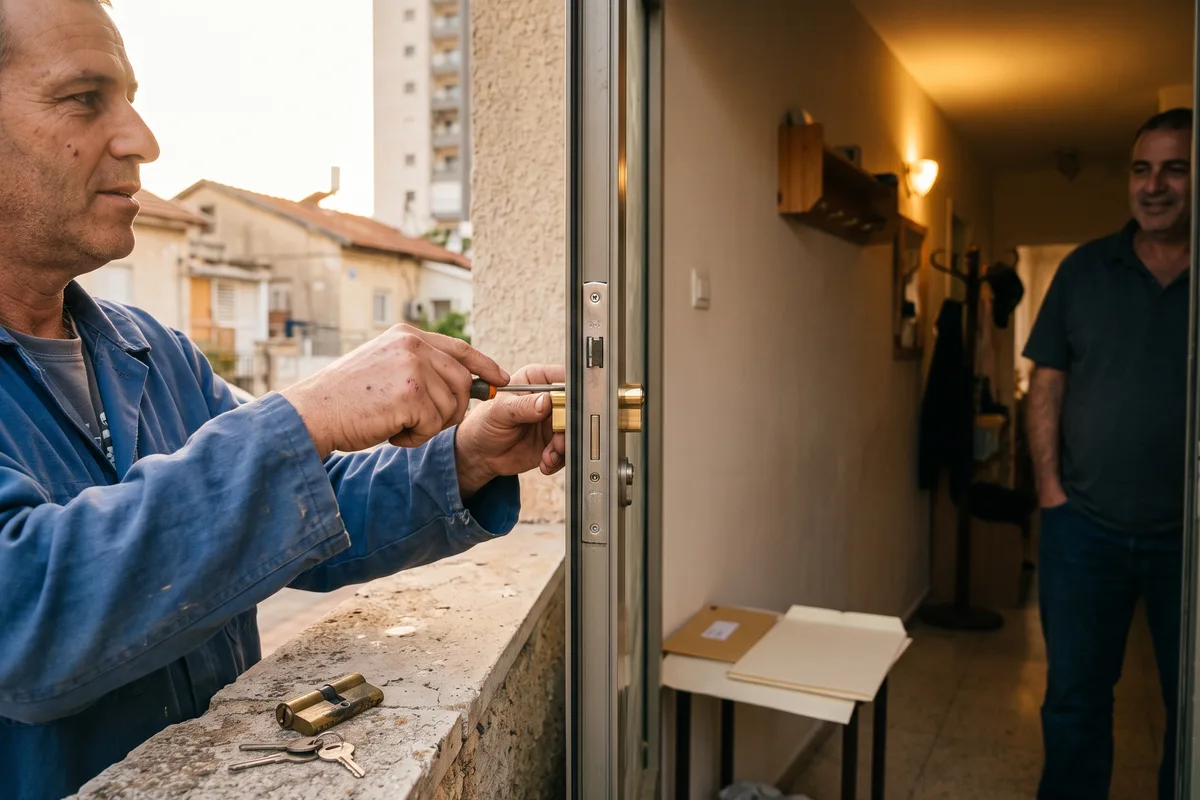 מנעולן בגני תקווה - החלפת צילינדר במנעול רב נקודתי