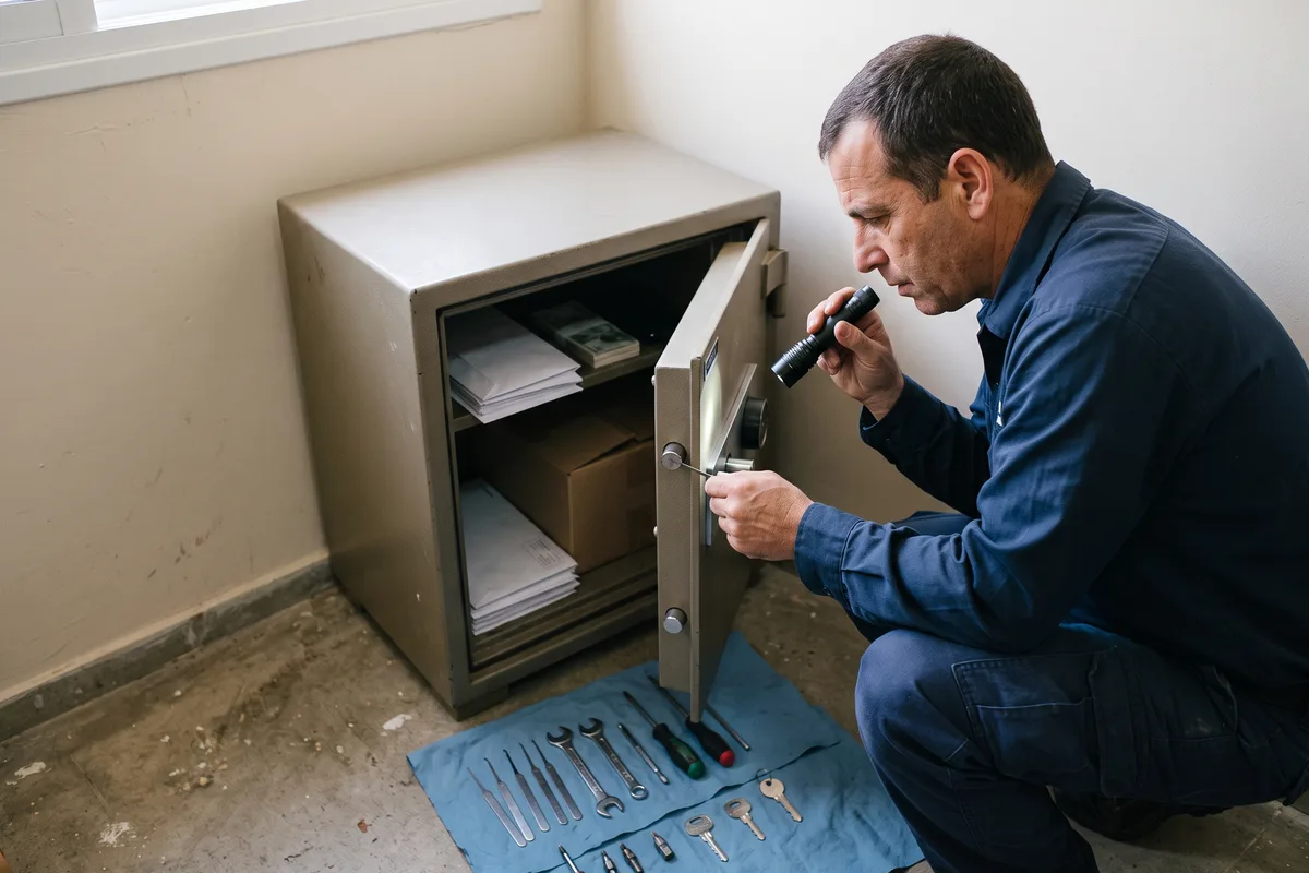 מנעולן בגני תקווה - פתיחת כספת ביתית ואבחון המנגנון