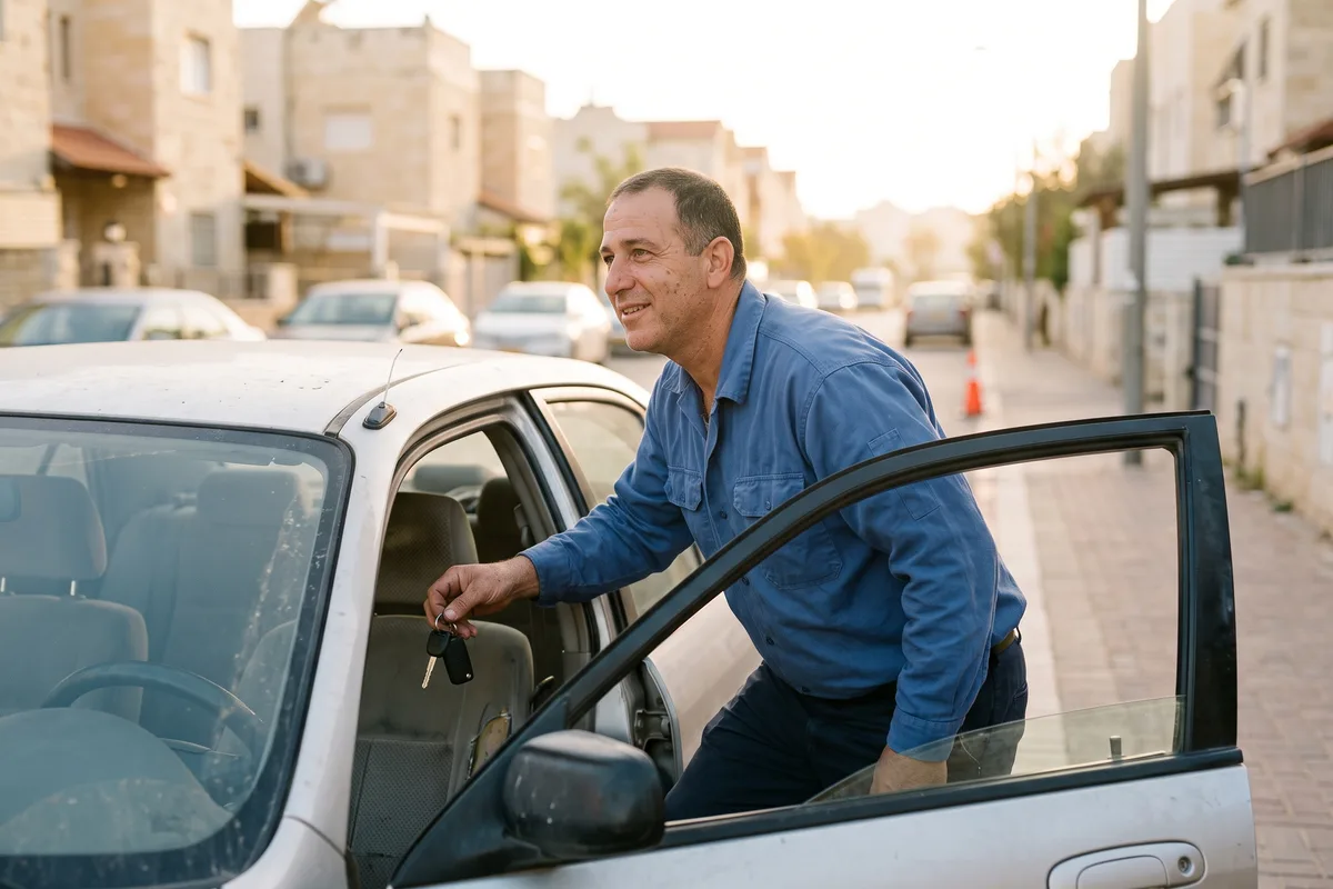 רכב פתוח והמפתחות חוזרים לבעליהם במודיעין עילית