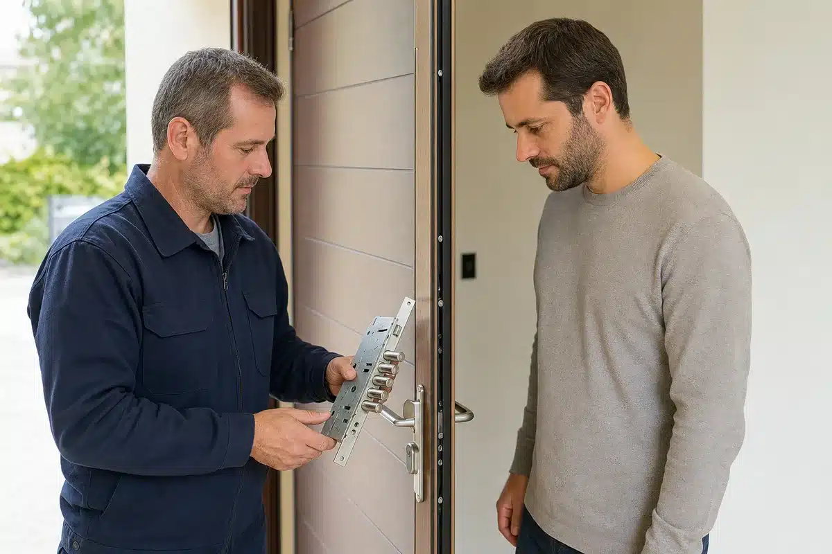מנעולן בפתח תקווה מסביר על מנעול רב נקודתי בפתח הדירה